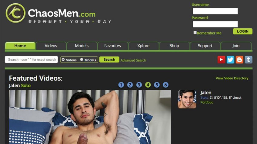 ChaosMen gay porn site review